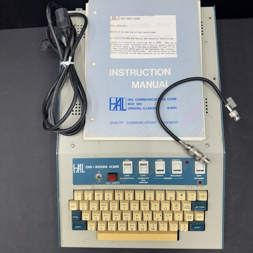 Hal communication 3000 ksr - communication, ds-3000