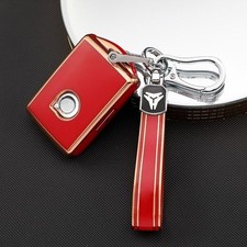 Auto Guscio Telecomando Cover Volvo S60 S90 V90 Xc40 Xc60 Xc90 TPU Rosso