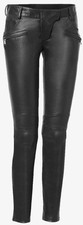 Pantaloni da donna in pelle