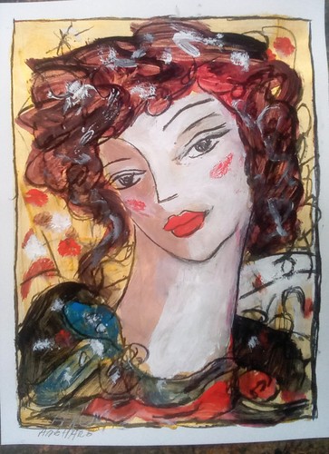 Quadro luisa carta 40 - quadro,