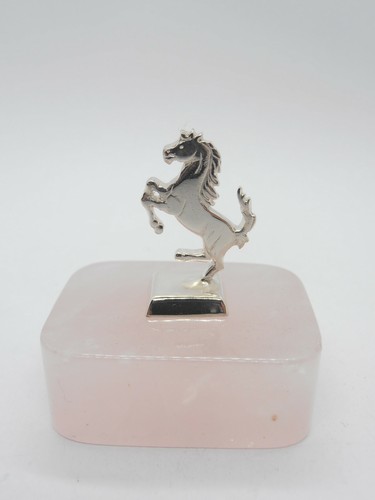 Cavallino rampante argento - cavallino,