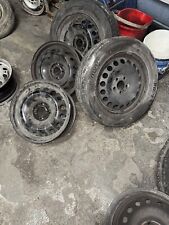 4 CERCHI IN FERRO PER RENAULT CLIO 3A SERIE (09-12) RESTYLING 1.2 16V 2007