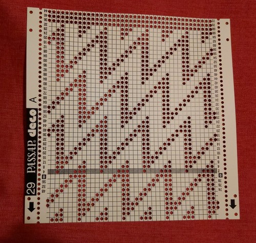 Passap pfaff punchcard - passap/pfaff, punchcard/deco