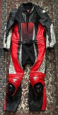 Tuta multicolore da moto Dainese TG. 56 con protezioni
