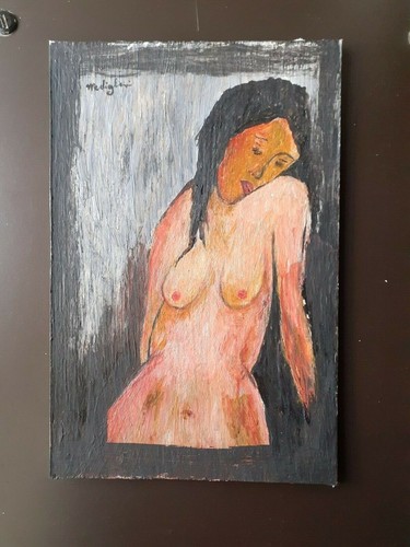 Quadro disegno modigliani nudo - quadro,