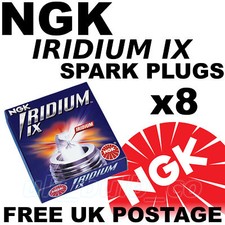 8x Candele NGK IRIDIUM IX