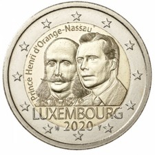2 EURO LUSSEMBURGO 2020 - ITALIA 2020