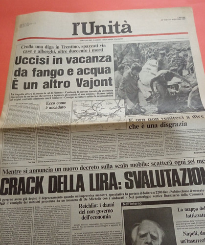 Unita 1985 tragedia - 1985,