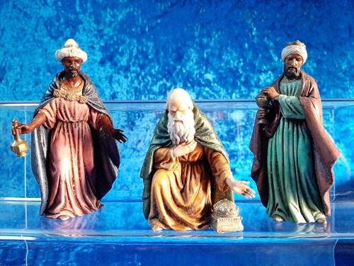 Pr1 lotto statuine presepe - lotto,
