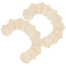  20 Pcs Artigianato in Legno Non Finito Fornitura Di Verniciatura