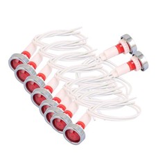 10pcs ac220v spia rossa - ac220v, pilota