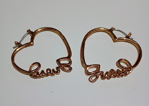 Orecchini guess pendenti cuore - guess,