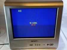 Tatung T15TF75S 14” CRT Grigio Retro Gaming TV - Senza Telecomando - Funzionante