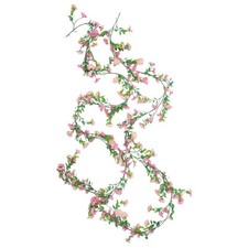 2 ghirlande fiori artificiali