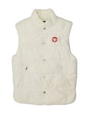 Gilet imbottito MURPHY & NYE uomo Chicago regular fit UK 40 large bianco QM10