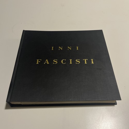 Inni fascisti vinile rarissimo - inni,
