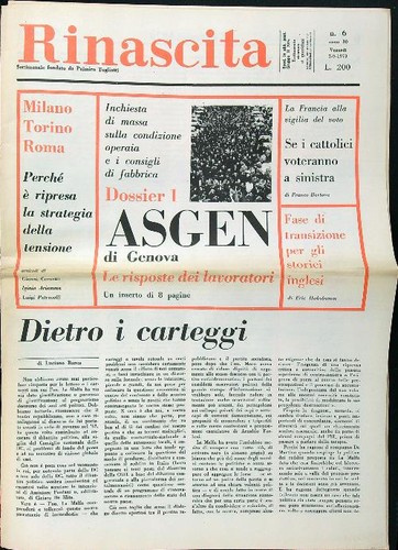 Rinascita 1973 - 6/1973,