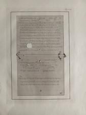 Rara Incisione 1700 - Diploma