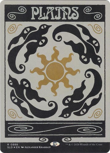 Foil plains rainbow - foil, (0888)