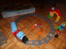 LEGO treno DUPLO 4281 10507 con box e istruzioni e con 46 binari extra 