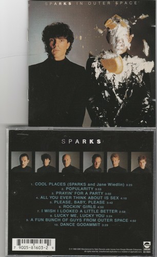 Sparks outer space cd - in,