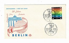 13316- Berlino, Germania, FDC Scott 9N283 20° Festival Internazionale del Cinema, Film
