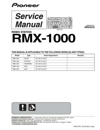 Manuale servizio per - manuale,