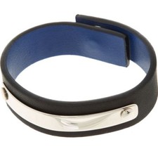 BRACCIALE MARNI PELLE NERA