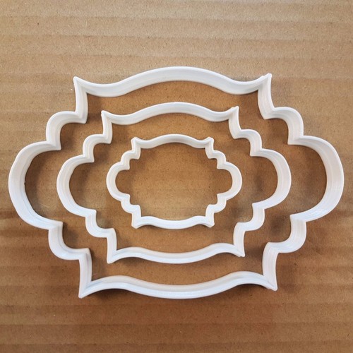 Placca antica forma cornice