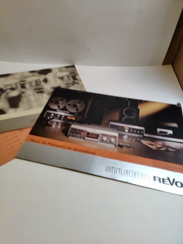 Set brochure studer - brochure,
