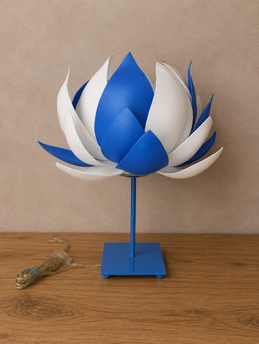 Lampada fiore artigianale - fiore,