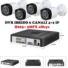 KIT Videosorveglianza DVR 4
