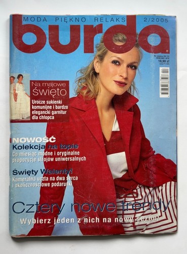 Magazyn burda 2005 moda - magazyn,