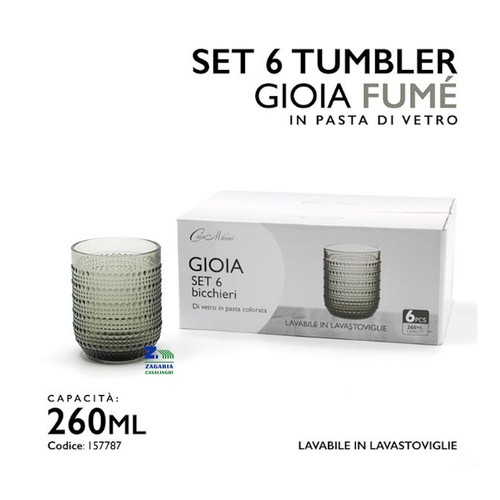 Set bicchieri tumbler - bicchieri,