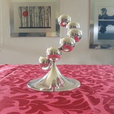 Candelabro In Argento 800 Design a Sfera a 6 livelli