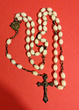 205) VECCHIO ROSARIO CON GRANI IN PROBABILE BACHELITE.