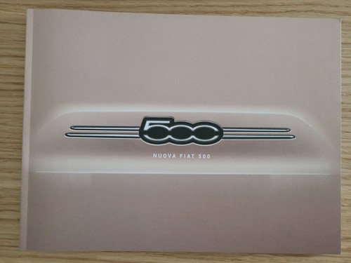 Fiat brochure nuova - nuova, 500