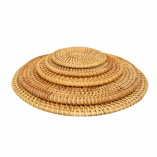 Sottobicchieri rattan - sottobicchieri, in