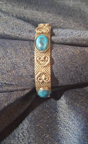 Bracciale maglia tono argento