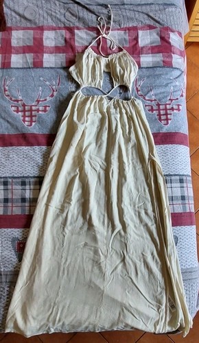 Vestito lungo cut out - lungo,