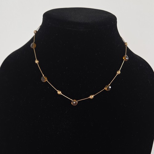 Collana stazione vintage monet - collana,