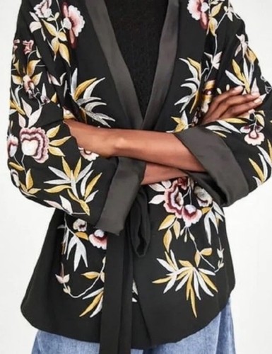 Zara giacca ricamata - giacca, kimono