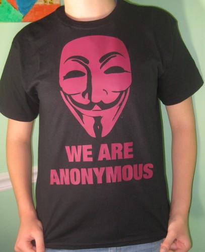 Maglietta are anonymous - maglietta,