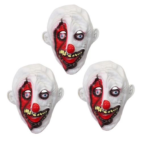 Maschera clown bruciata - maschera,