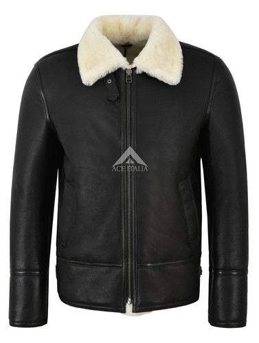 Giubbotto uomo shearling - giubbotto, b3