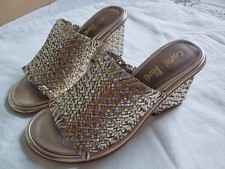 SANDALO DONNA CORAL BLUE N.38