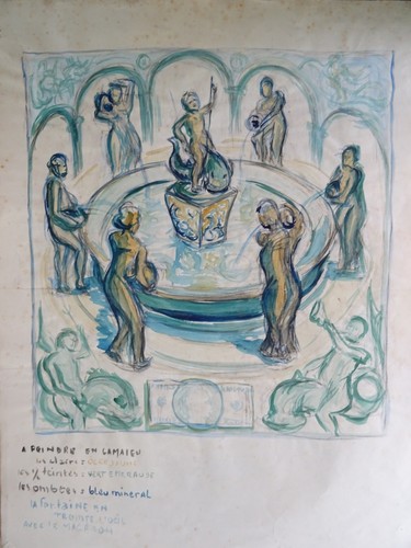 Disegno guazzo originale - originale, xx°