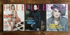 Lot de 3 magazines ELLE de