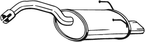 Silenziatore terminale 148 177 - silenziatore, 148-177