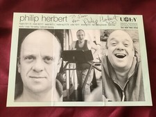 Autograph PHILIP HERBERT-Actor/Meme Artist-Ugly Model-Return of the Jedi-signed 